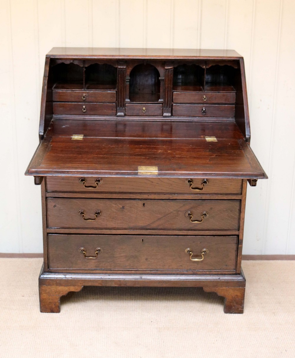Georgian Oak Bureau View VI