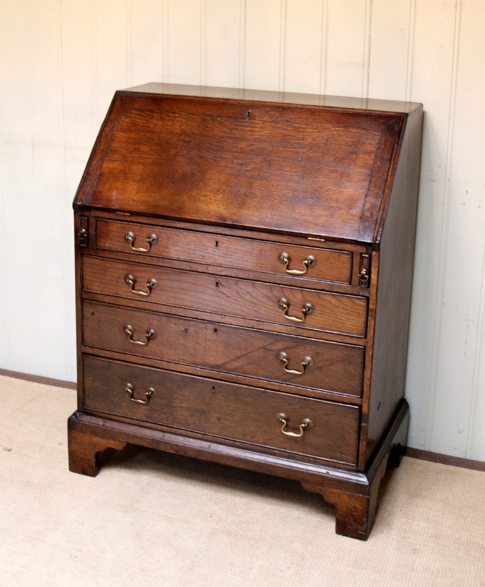 Georgian Oak Bureau View VIII