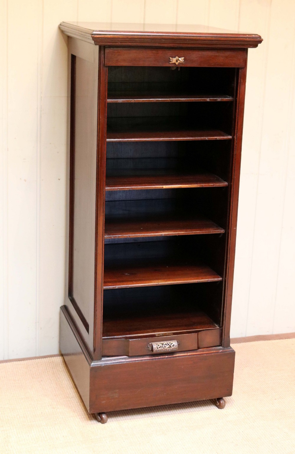 Edwardian Mahogany Filing Cabinet  View III