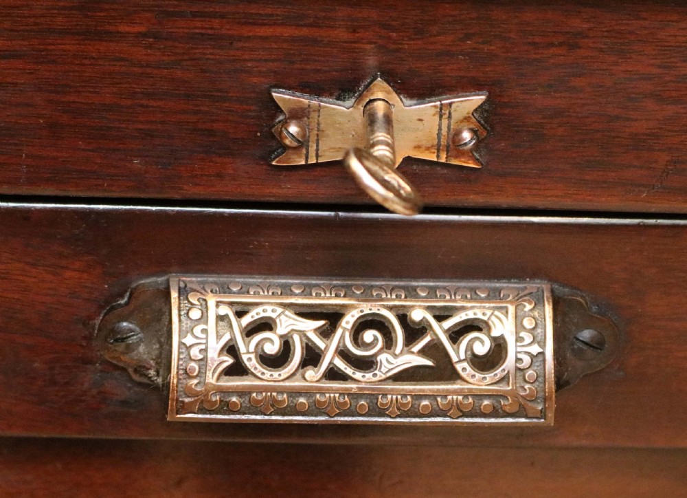 Edwardian Mahogany Filing Cabinet  View VII