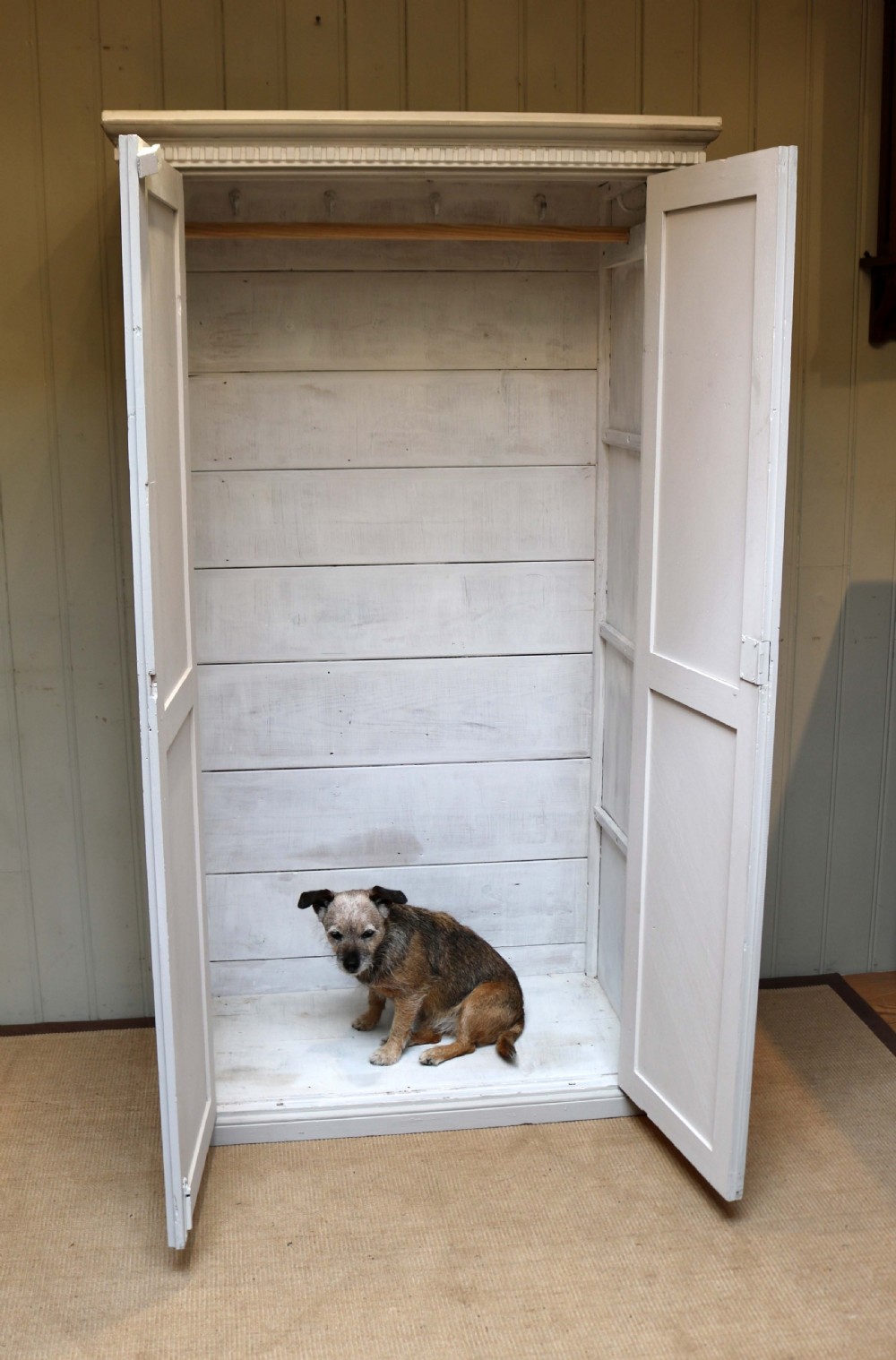 Painted Two Door Wardrobe  View IV