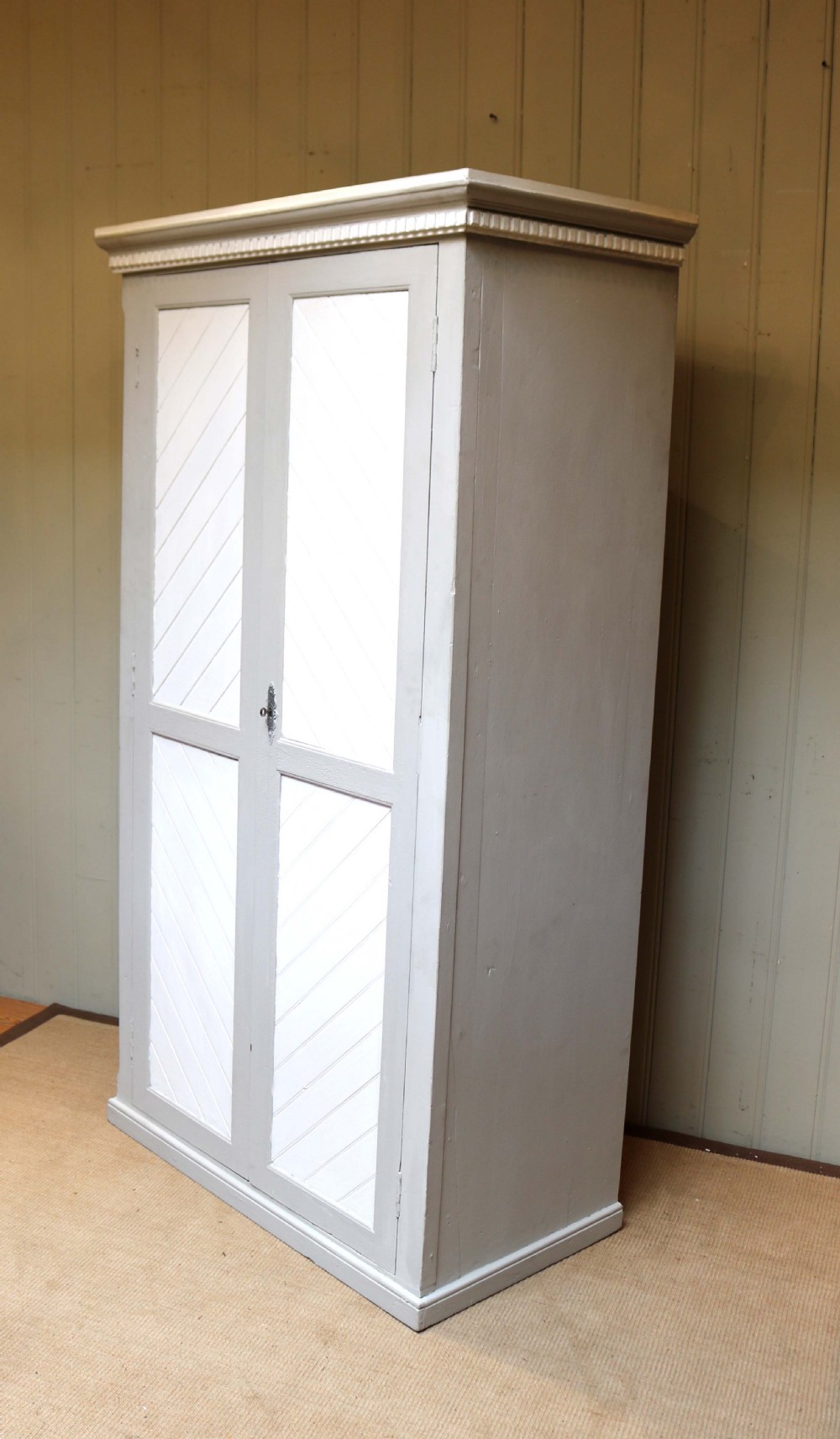 Painted Two Door Wardrobe  View VI