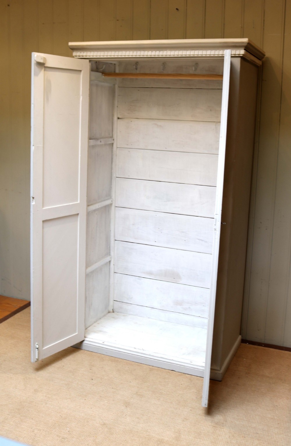 Painted Two Door Wardrobe  View VII