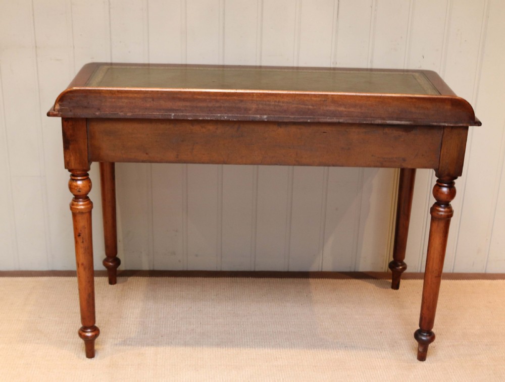 Mahogany Leather Top Writing Table View IX