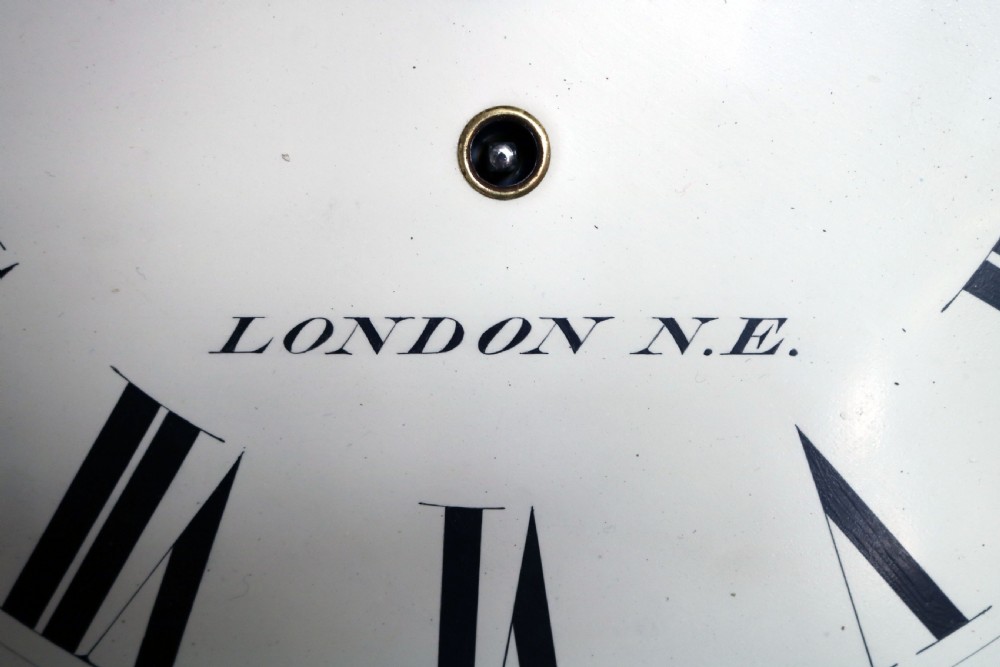 Late 19th Century London Mahogany Dial Clock (London, c. 1890) View VII