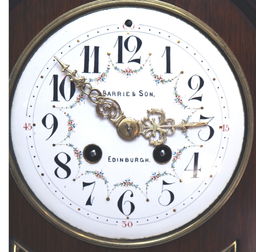 Edwardian Mahogany Bracket Clock (Scotland and France, c. 1905) View X
