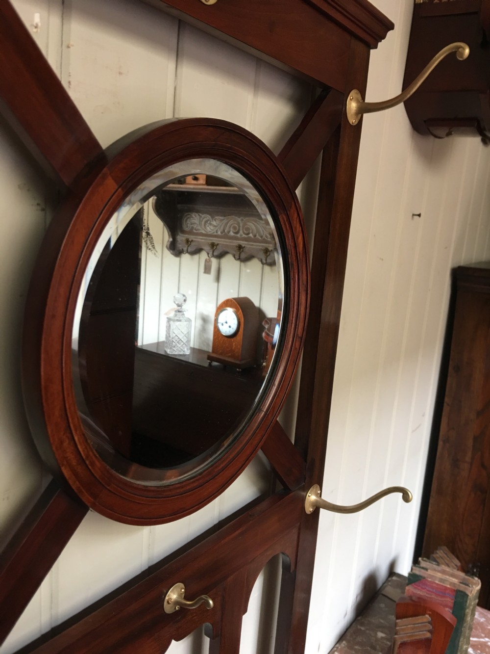 Late Victorian Mahogany Hall Stand  View IX