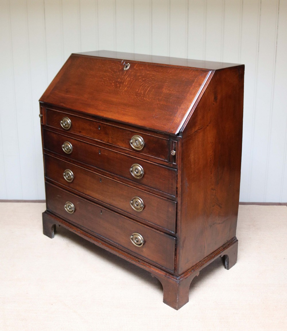 Georgian Oak Bureau View VIII