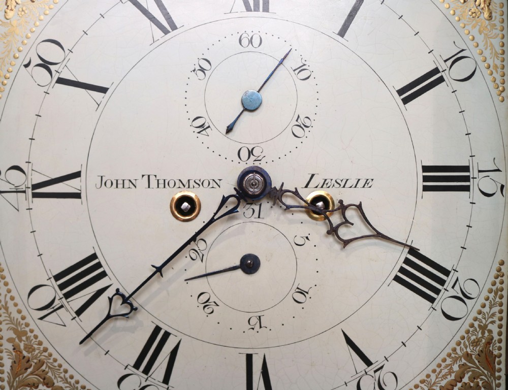 Small Scottish Oak Longcase Clock (Scotland, c. 1800) View VIII