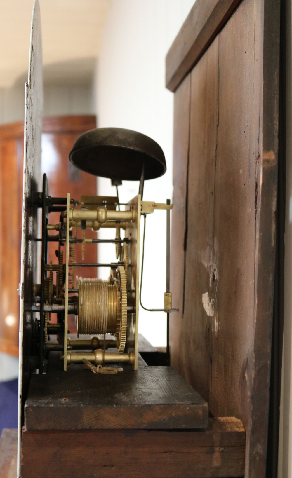 Small Scottish Oak Longcase Clock (Scotland, c. 1800) View XI