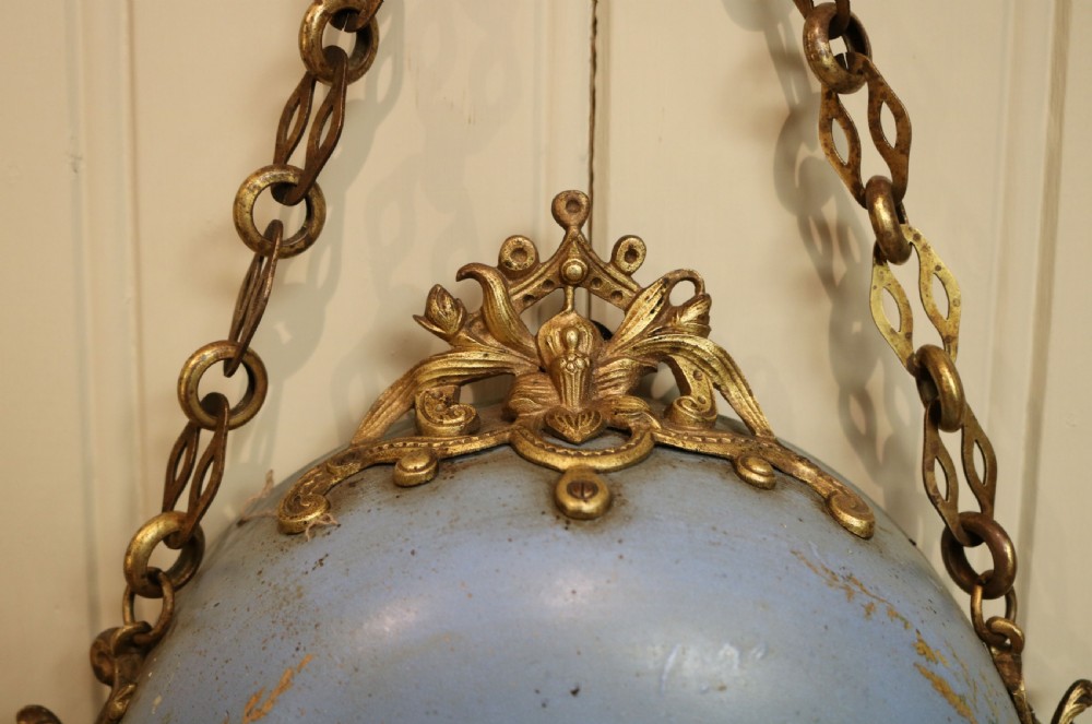 French Toleware Wall Clock (France, c. 1900) View IV