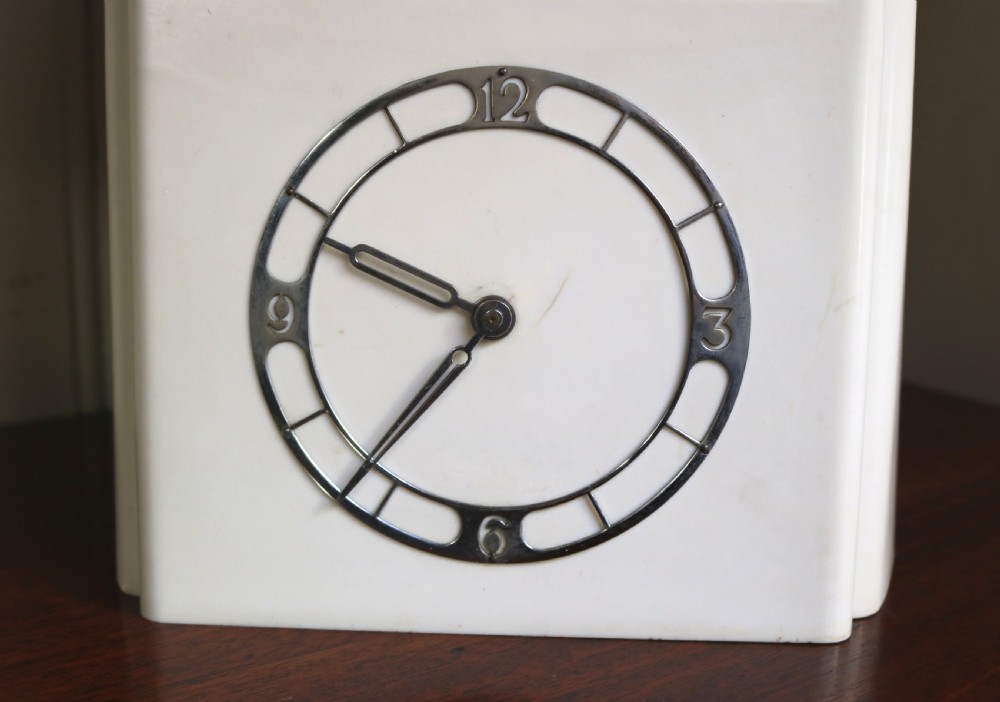 Art Deco Vitascope Rocking Ship Clock (Isle of Man, c. 1948) View III