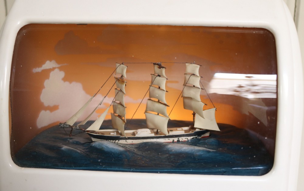 Art Deco Vitascope Rocking Ship Clock (Isle of Man, c. 1948) View IV