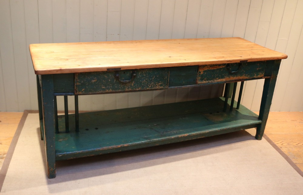 Pine Scullery Table View IV