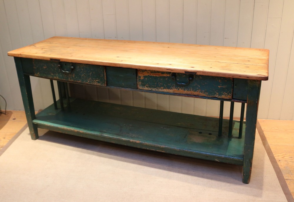 Pine Scullery Table View VII