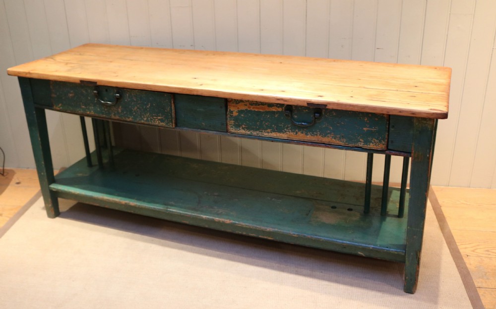 Pine Scullery Table View VIII