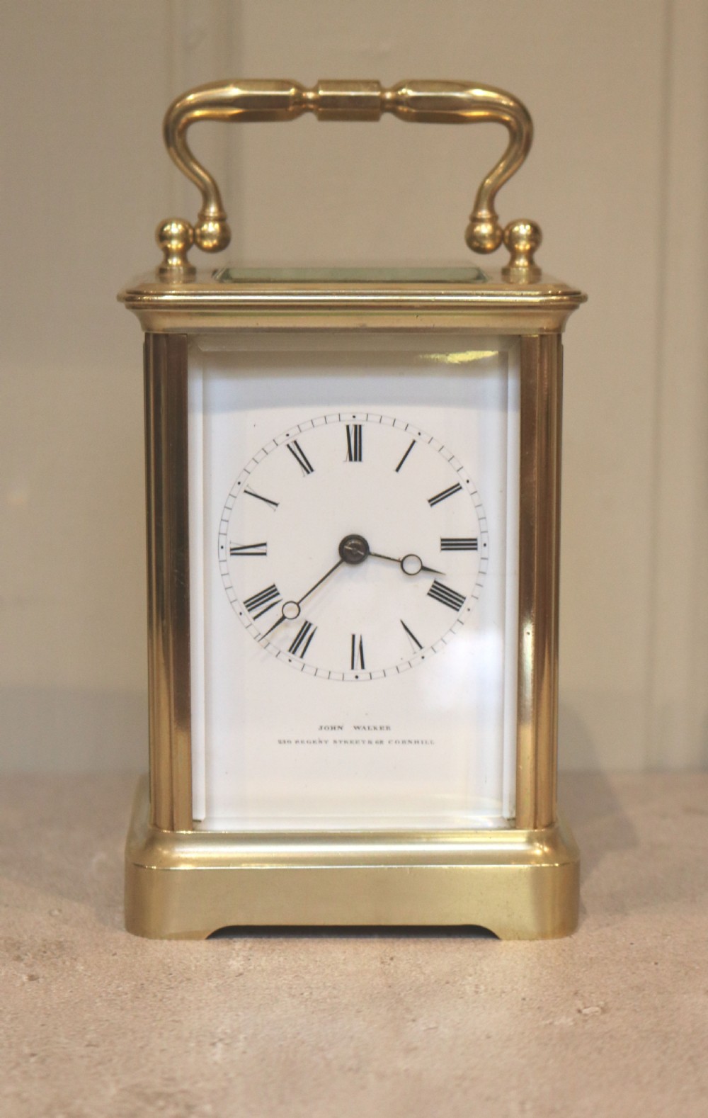 Bell Striking French Carriage Clock (France, c. 1870) View II