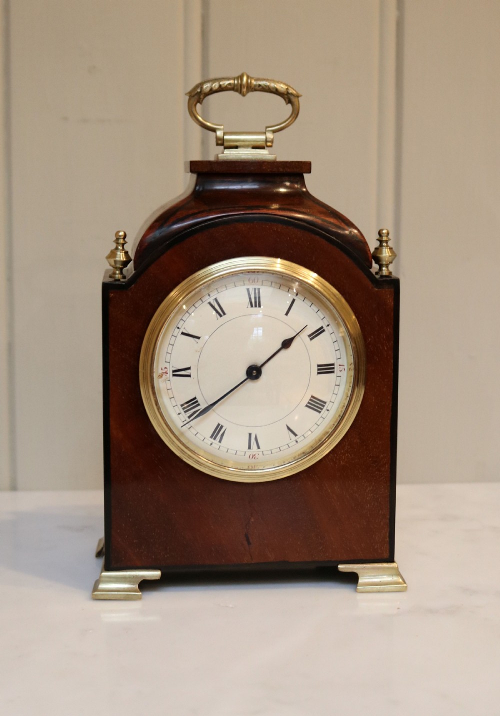 Small Mahogany Bracket Clock (Switzerland, c. 1910)