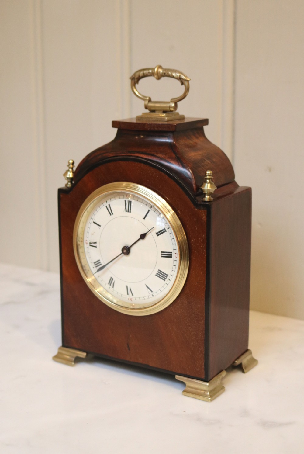 Small Mahogany Bracket Clock (Switzerland, c. 1910) View III