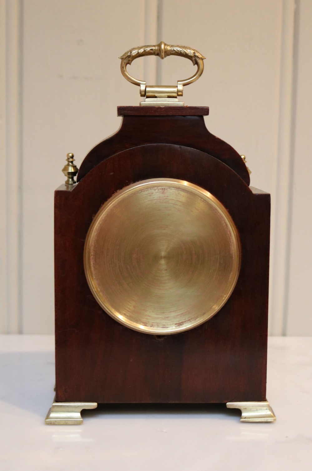 Small Mahogany Bracket Clock (Switzerland, c. 1910) View IV