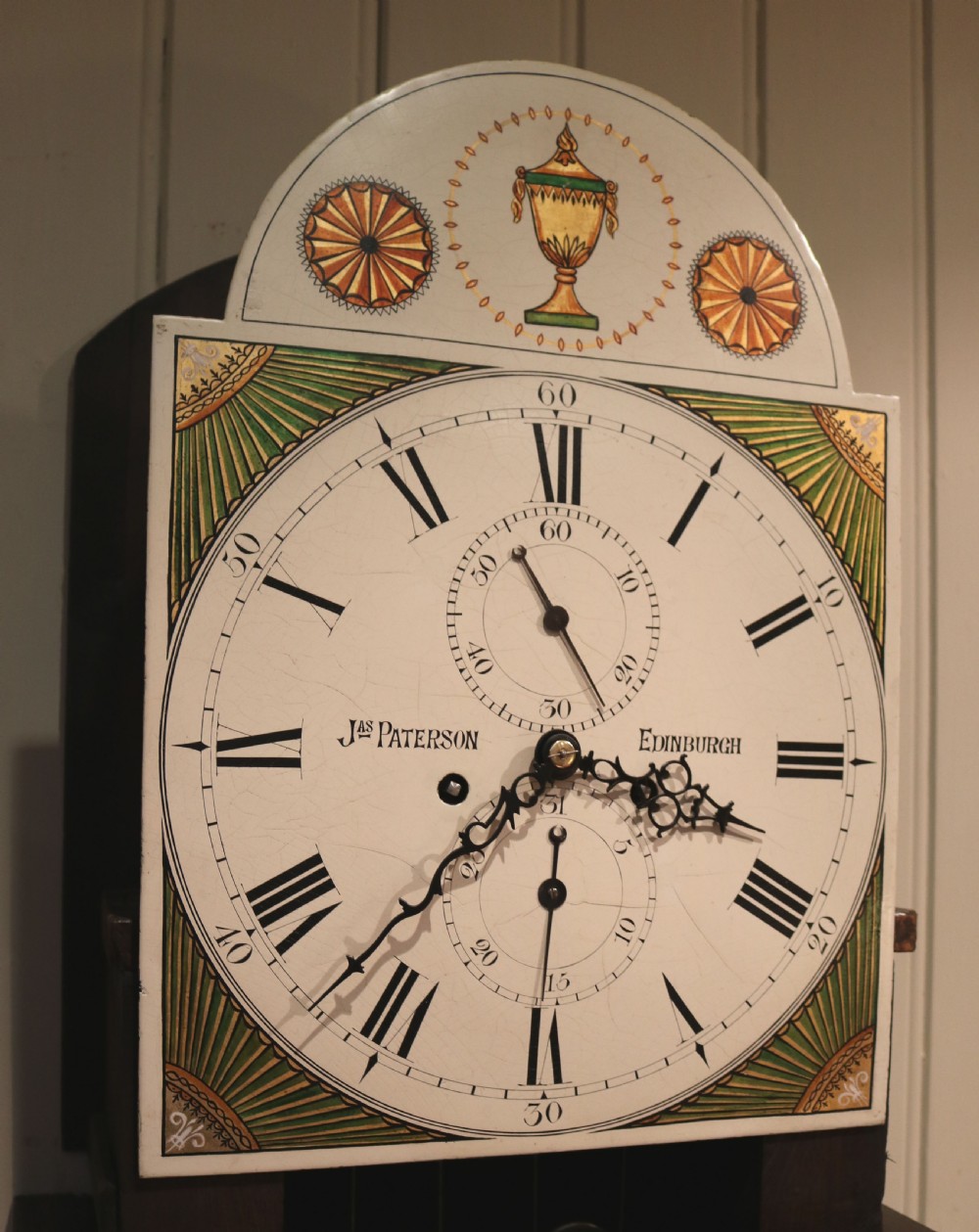 Small Oak Scottish Longcase Clock (Scotland, c. 1820) View IX