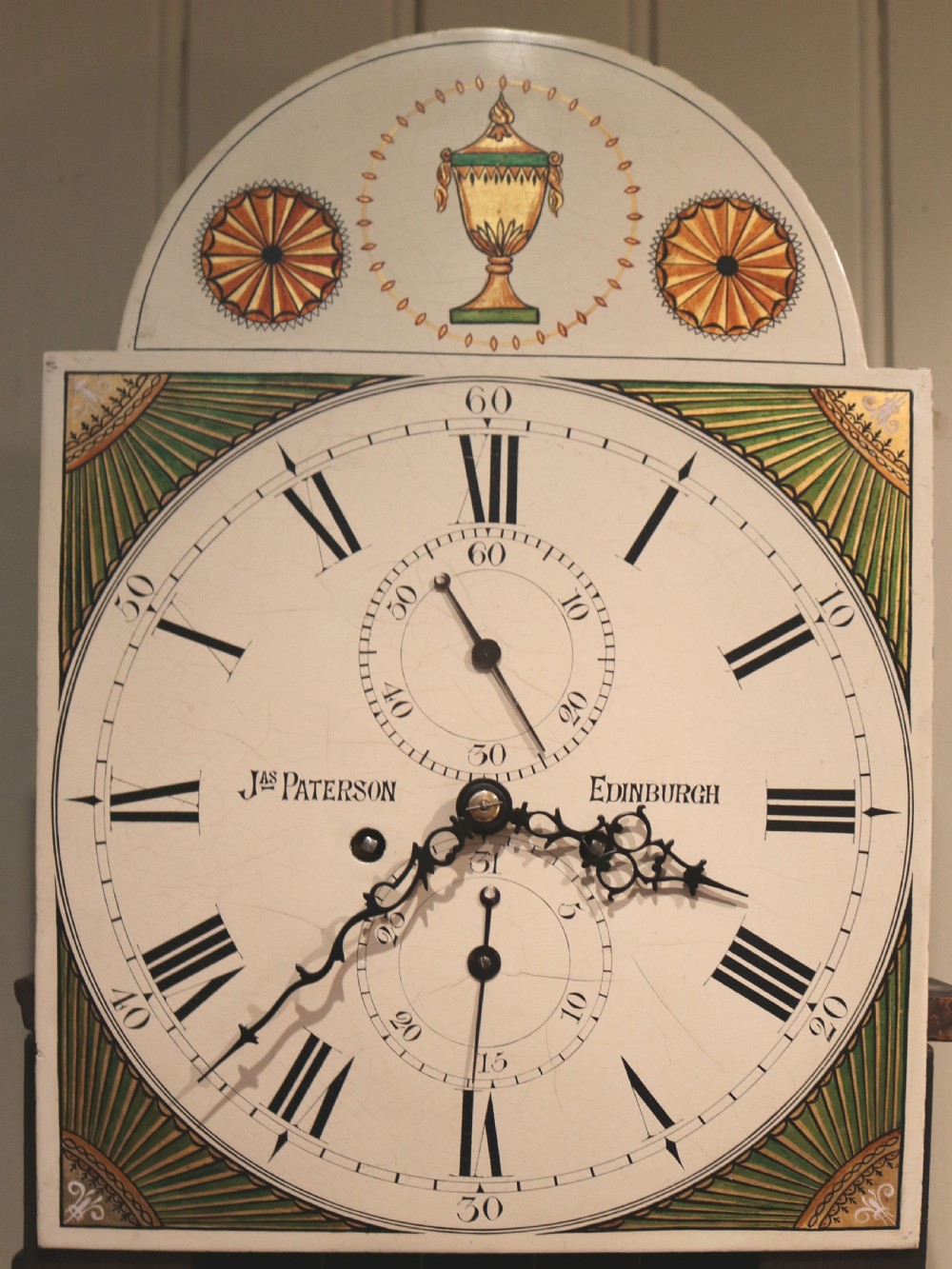 Small Oak Scottish Longcase Clock (Scotland, c. 1820) View X