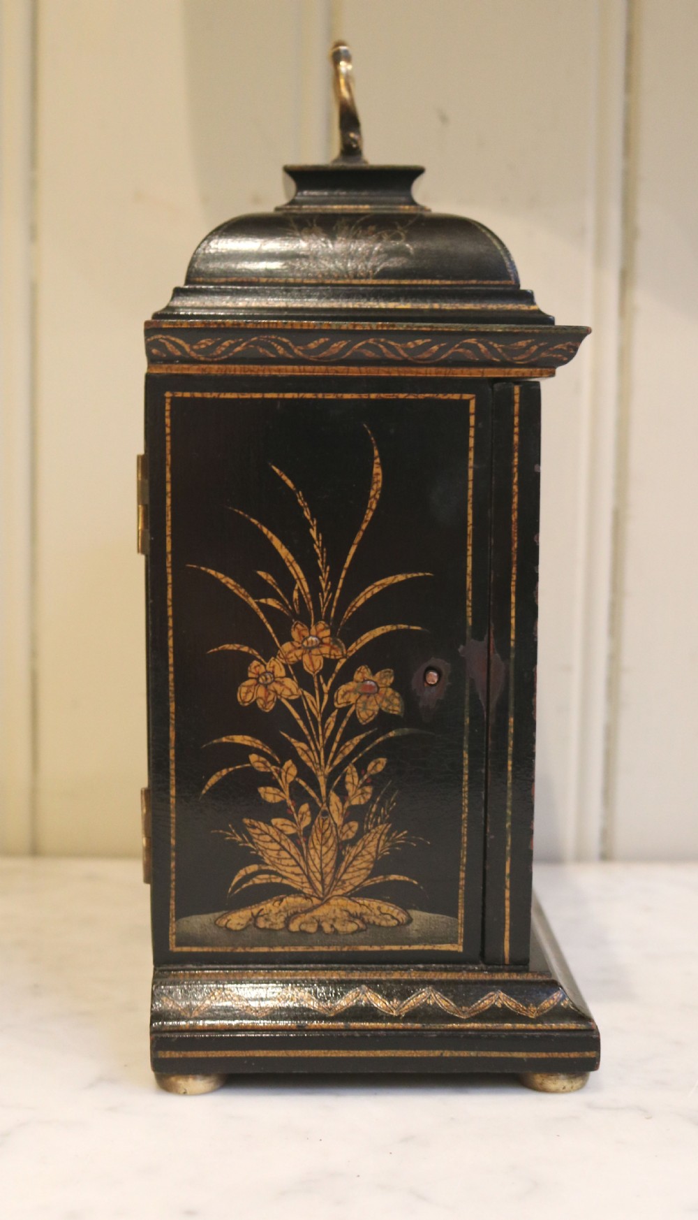Chinoiserie Bracket Clock (England, 1930) View IV