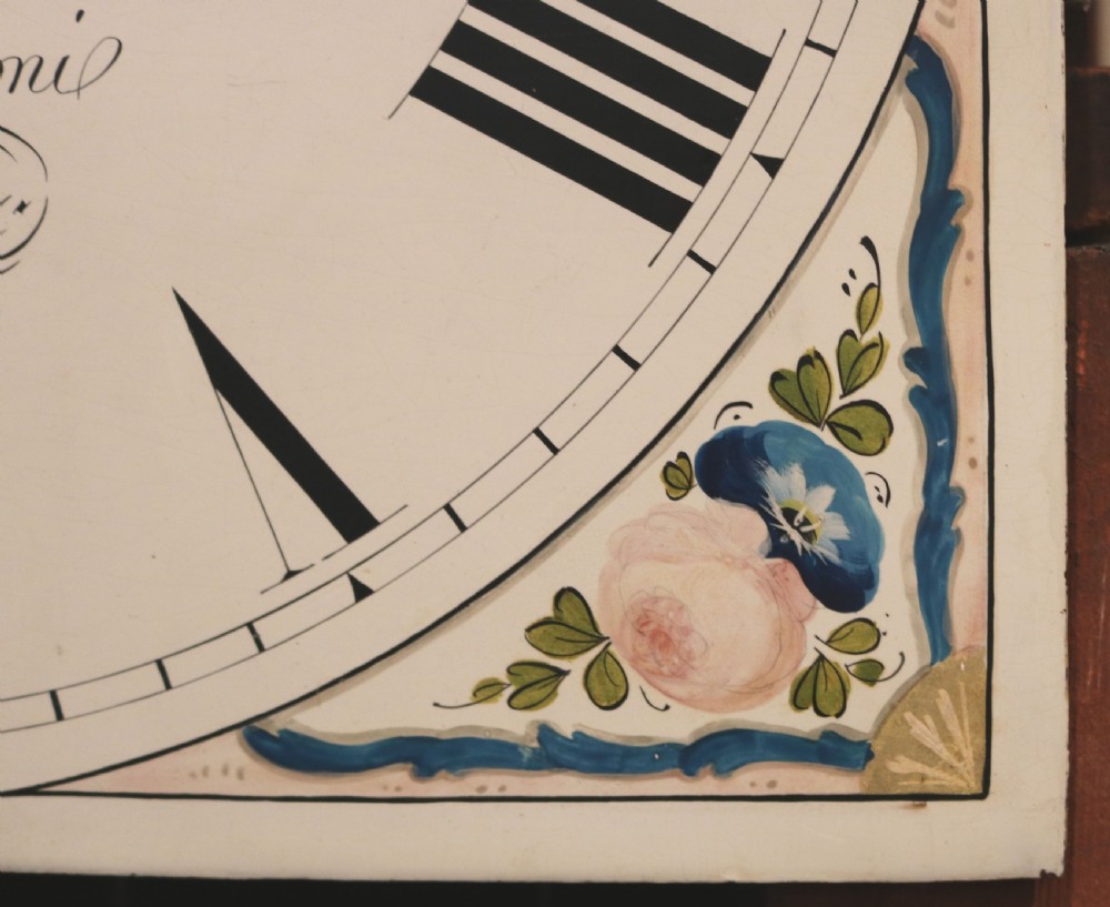 Mahogany Moon Phase Longcase Clock (England, c. 1830) View X