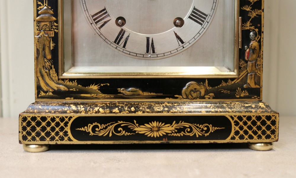 Chinoiserie Ting Tang Bracket Clock  View III