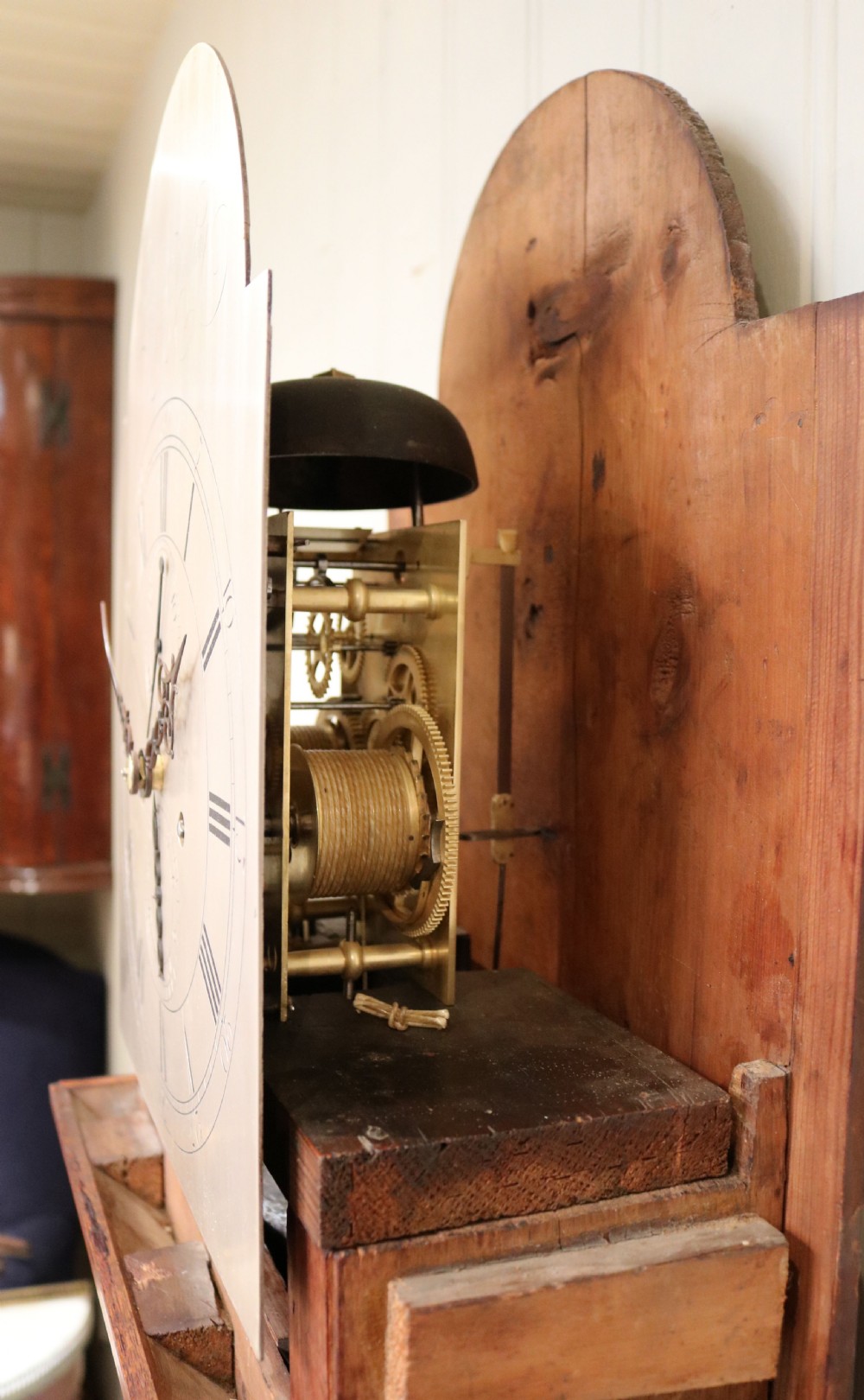 Small Oak Longcase Clock (England, c. 1770) View XI
