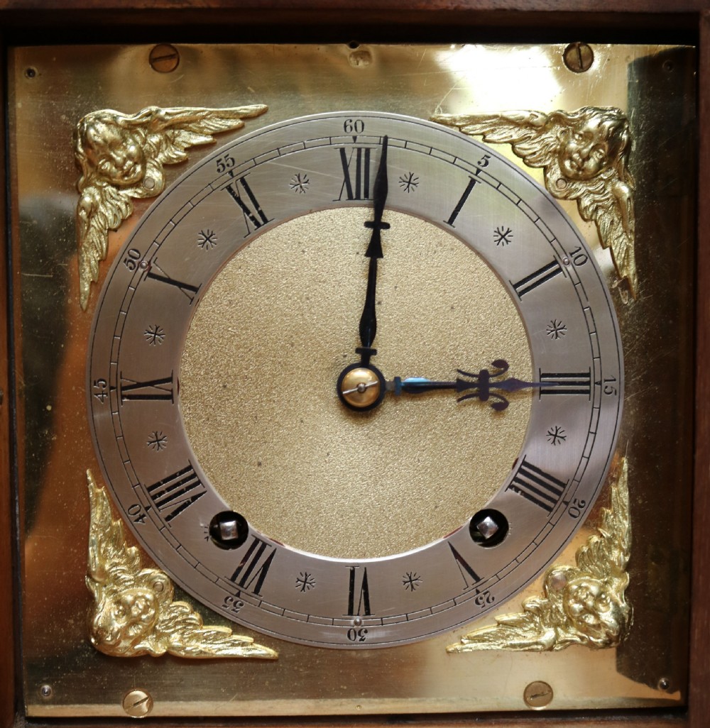  Walnut Striking Mantel Clock (Germany, c. 1890) View X