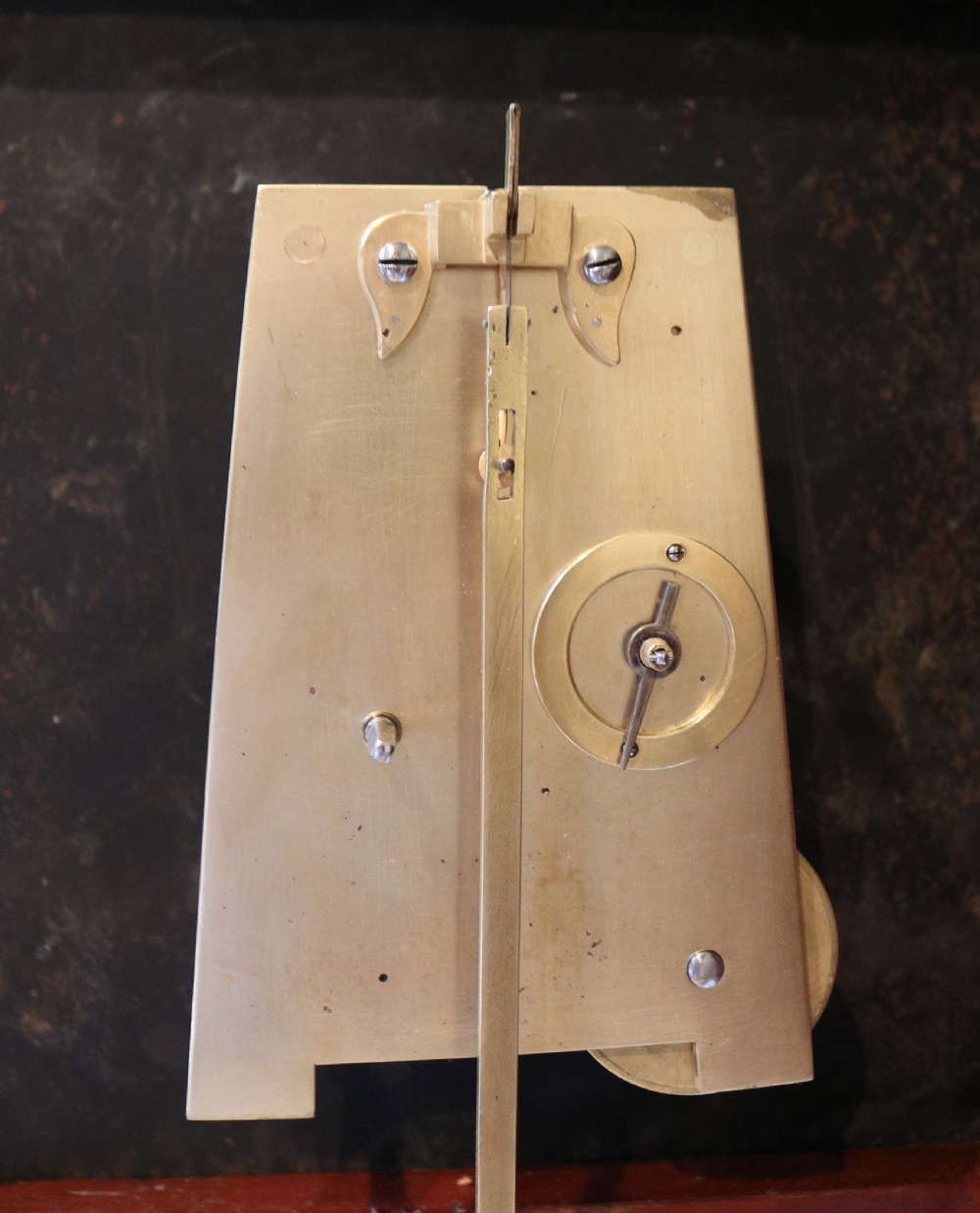 Large Industrial Factory Dial Wall Clock (England, c. 1880) View VIII