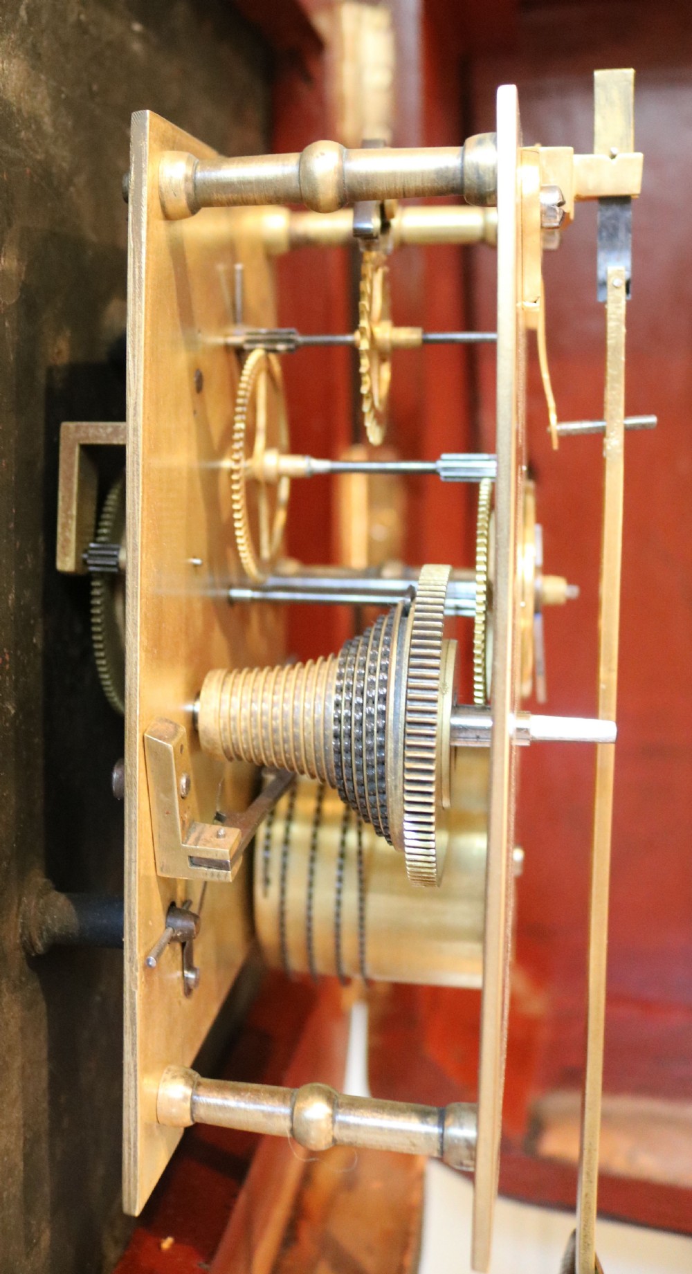 Large Industrial Factory Dial Wall Clock (England, c. 1880) View X