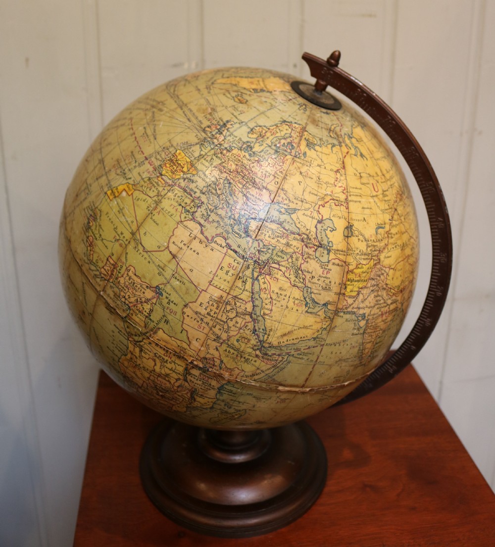 Webb's Terrestrial Radio Globe  View III