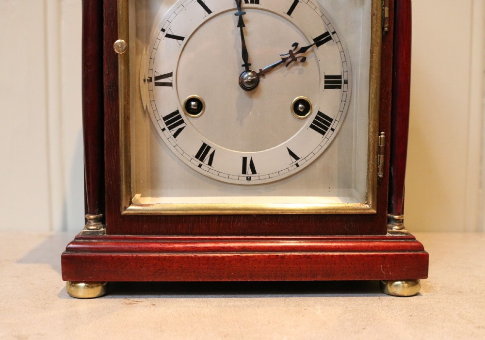 Small Mahogany Bracket Clock (Germany, 1926) View III