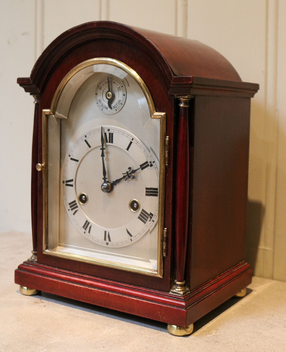 Small Mahogany Bracket Clock (Germany, 1926) View VI