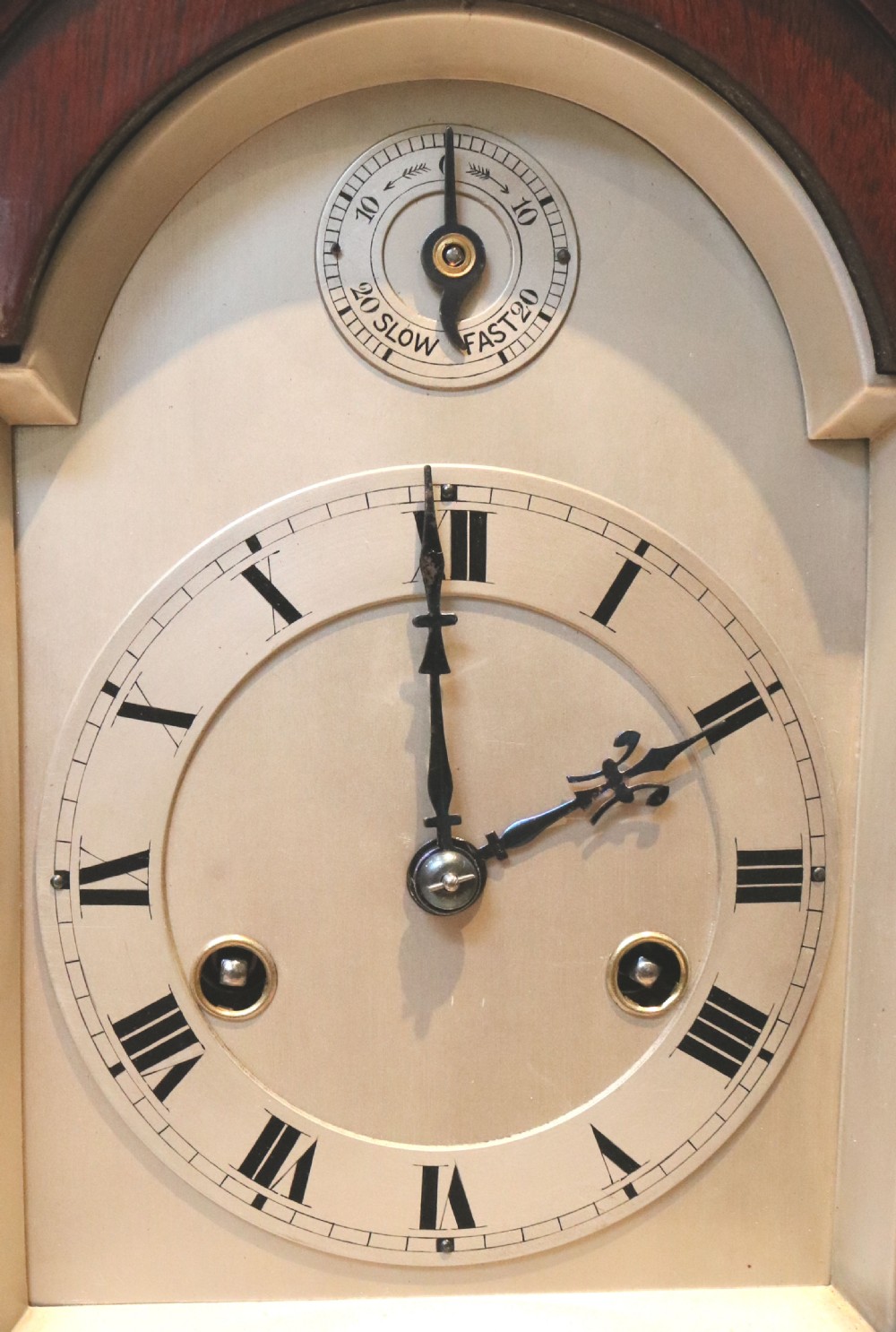 Small Mahogany Bracket Clock (Germany, 1926) View XI