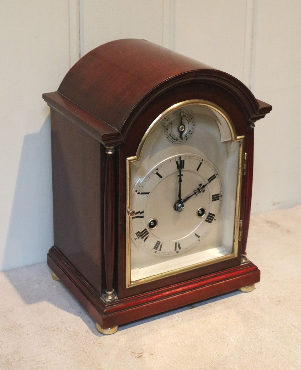 Small Mahogany Bracket Clock (Germany, 1926) View XII