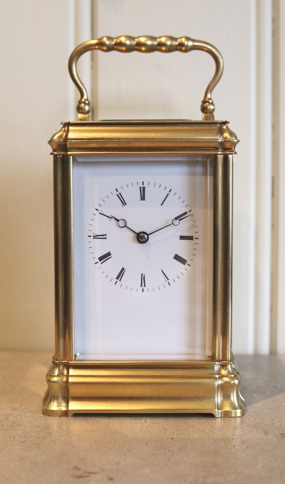 Bell Striking Gorge Case Carriage Clock (France, c. 1880)