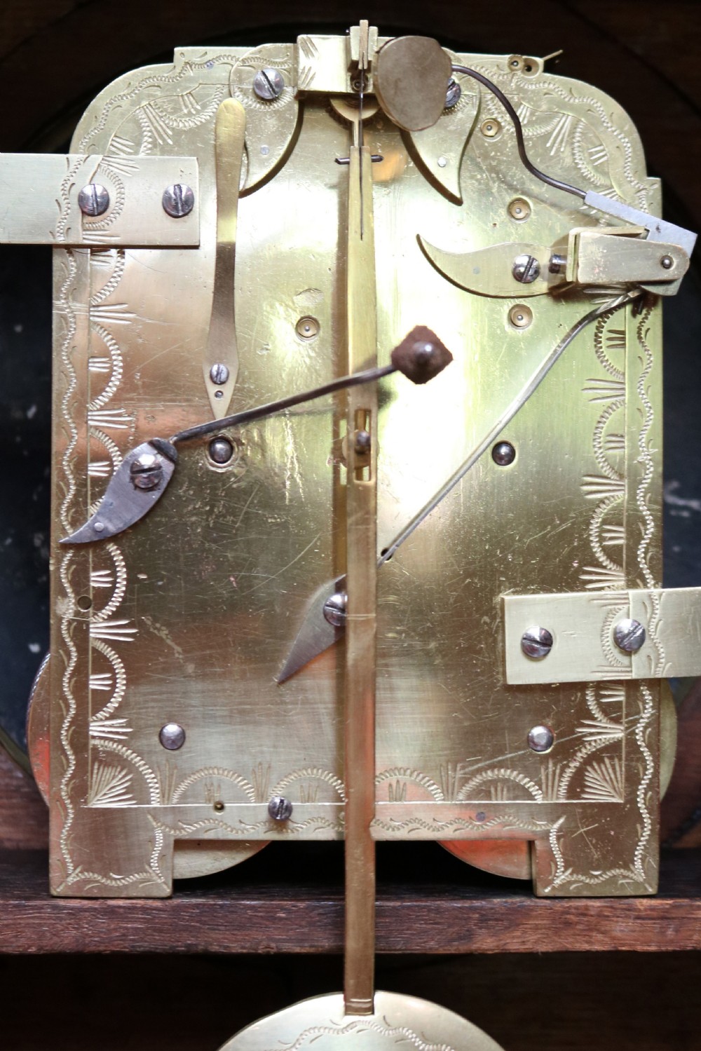 Regency Mahogany Bracket Clock View XIII