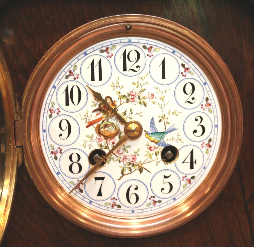 Victorian Rosewood Mantel Clock View VIII