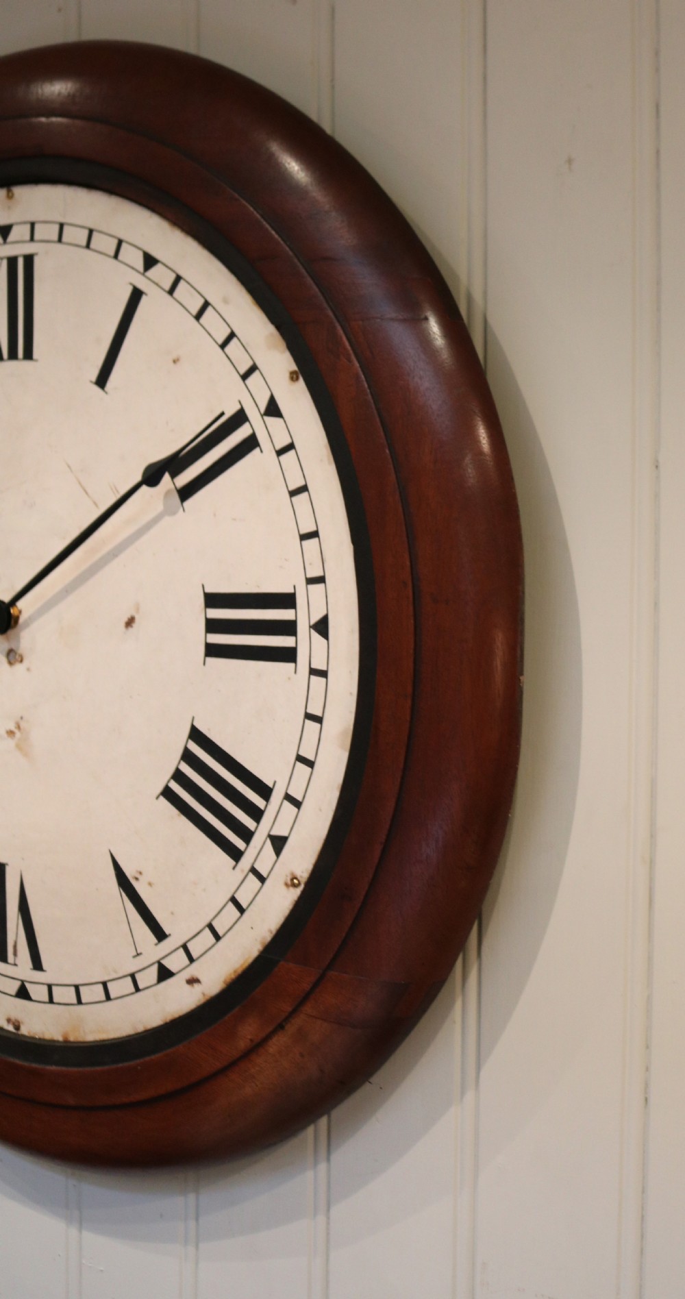 Large 32 Inch Industrial Dial Wall Clock View II