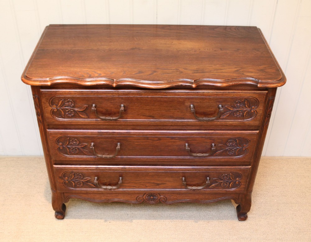 French Oak Chest Of Drawers View III