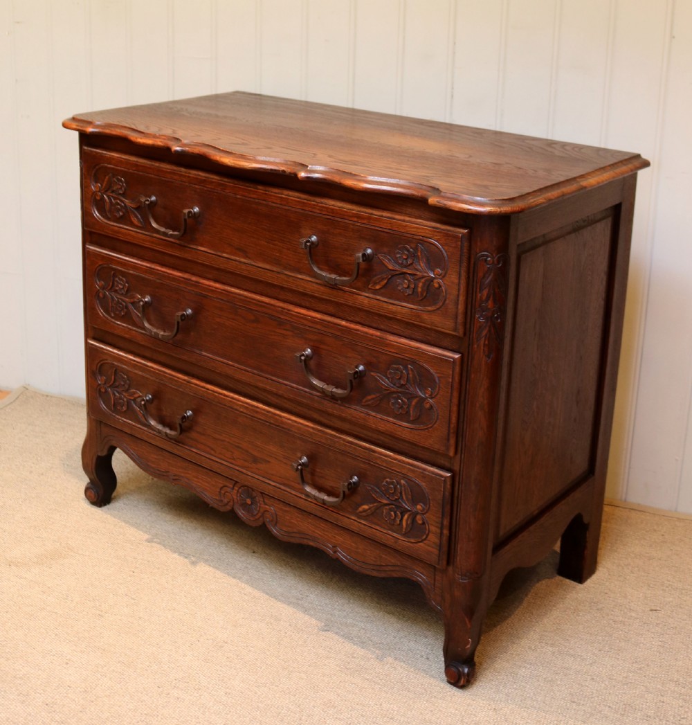 French Oak Chest Of Drawers View IV