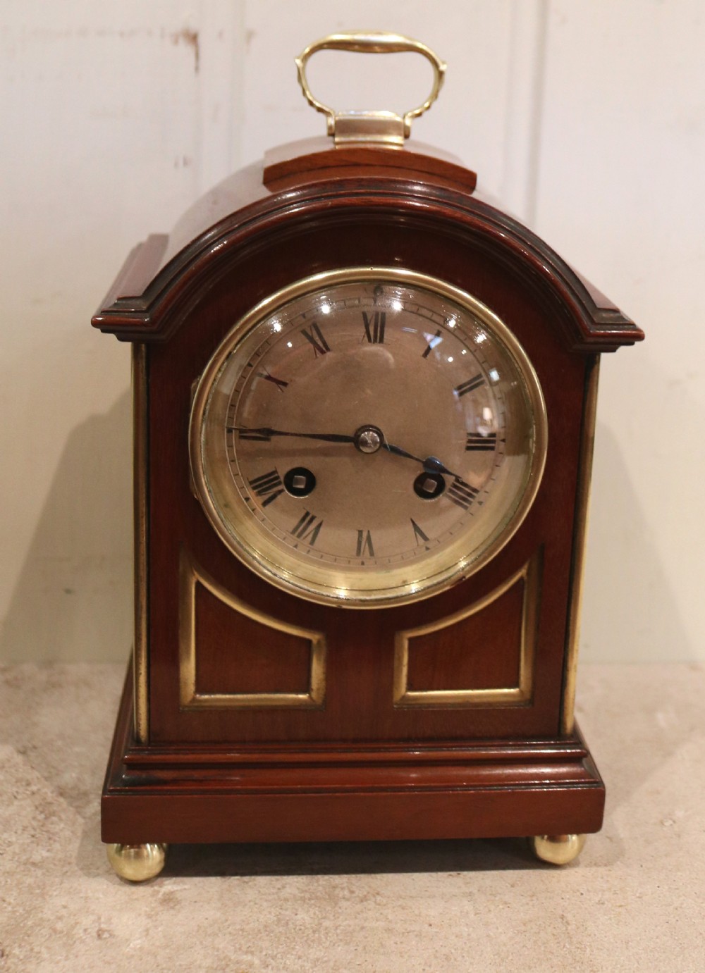 Small Mahogany Bracket Clock