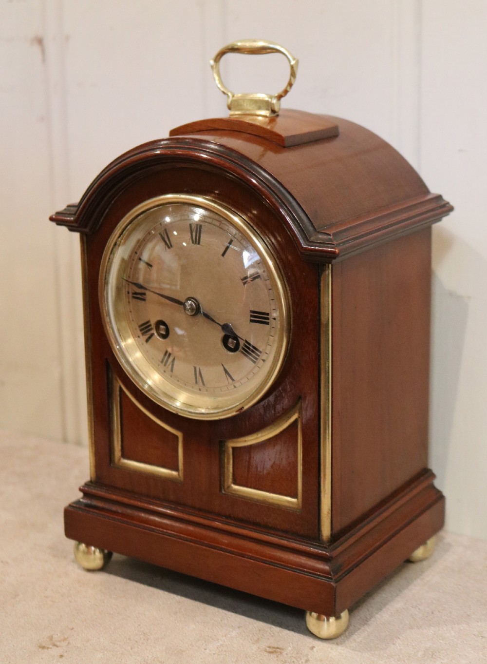 Small Mahogany Bracket Clock View III