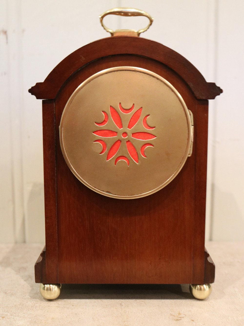 Small Mahogany Bracket Clock View VI