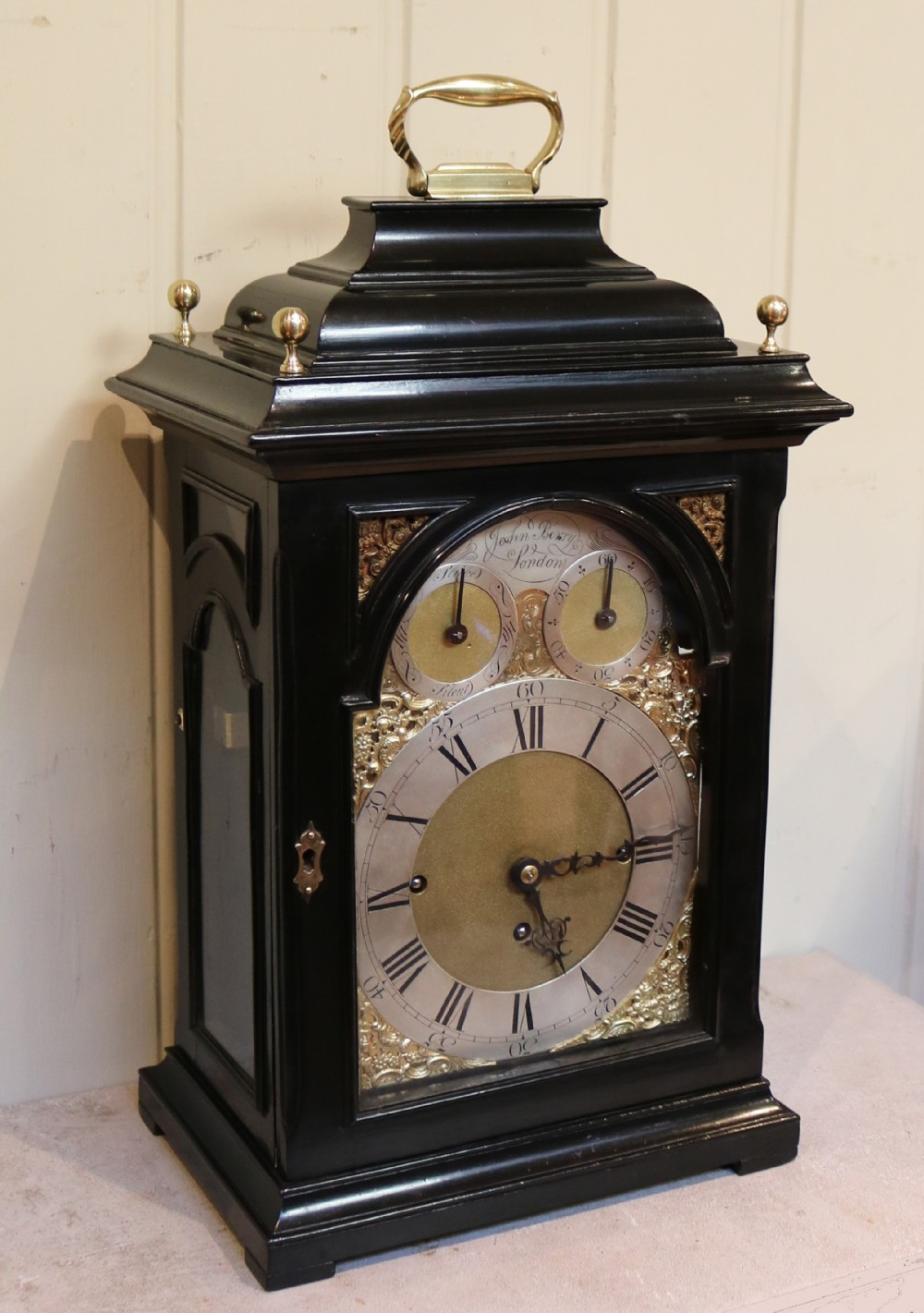 George II Eight Bell Bracket Clock