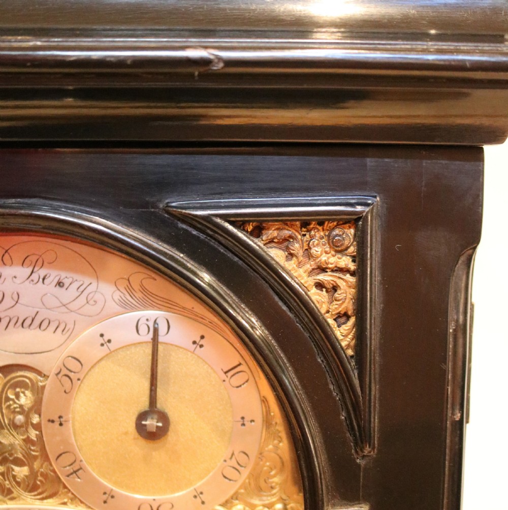 George II Eight Bell Bracket Clock View IV
