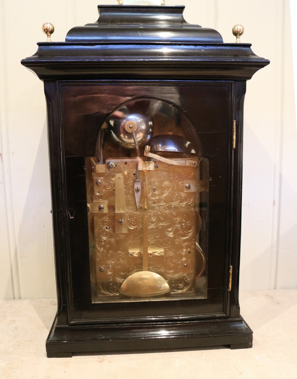 George II Eight Bell Bracket Clock View VI